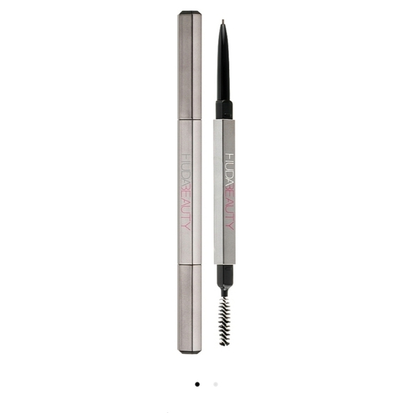 Huda Beauty #Bombbrows Microchade Brow Pencil: Light Brown, NIB - Picture 4 of 8